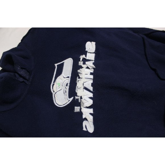 NFL Team Apparel Seattle Seahawks‎ youth fleece hoodie sweatshirt L - Picture 13 of 16